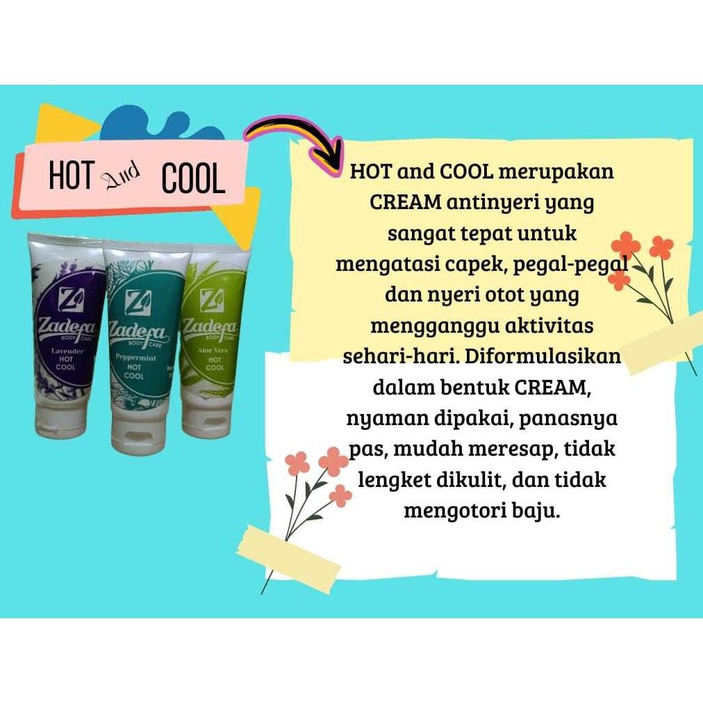 Discount Cream Hot And Cool Pereda Masuk Angin, Perut Kembung, Pusing Kepala, Nyeri Otot.30Gr Discou