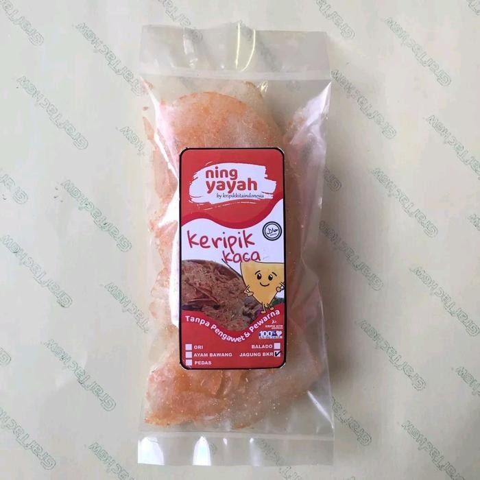 

CCF Kripik Kaca Ekonomis 30 pcs siap Jual Lagi Keripik Kering Pedas