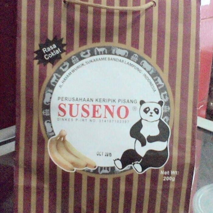 

Ccf Keripik Pisang Suseno Tas Coklat 200 Gram