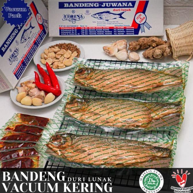 

Bandeng Presto Juwana Vacuum 1 Box Isi 2 Ekor Daging Duri Tulang Lunak Asli Khas Semarang Terbaru