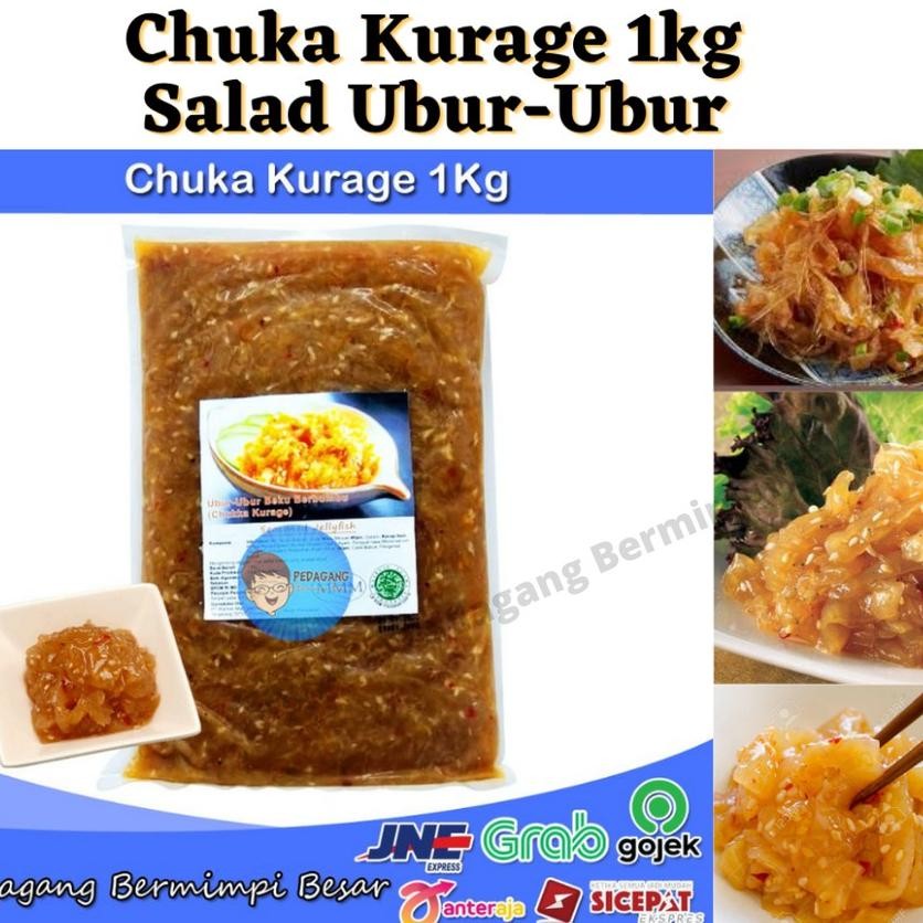 

Chuka Kurage 1Kg | Salad Ubur-Ubur | Salad Jellyfish Terbaru