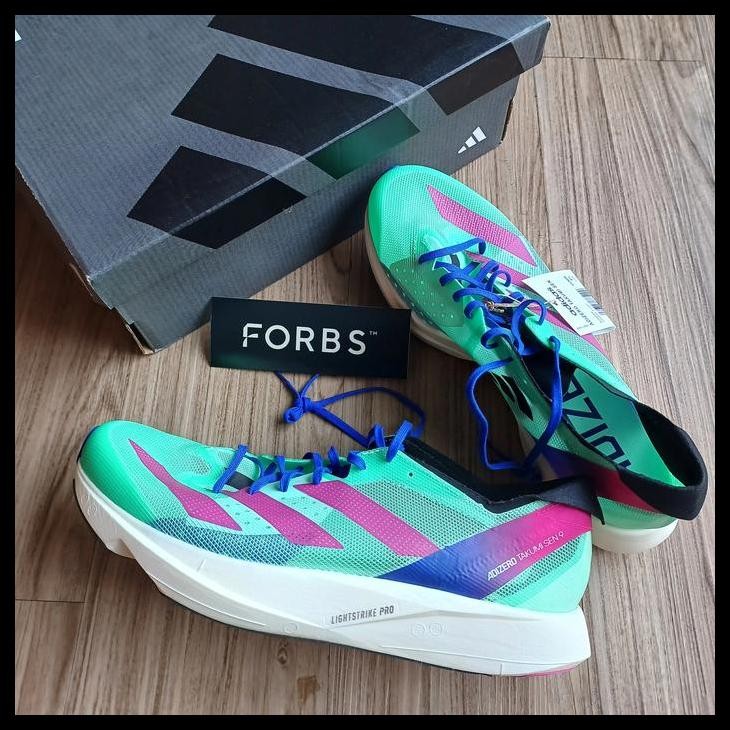 PODUK TERLARIS ADIDAS ADIZERO TAKUMI SEN 9 PULSE MINT || GREEN PINK