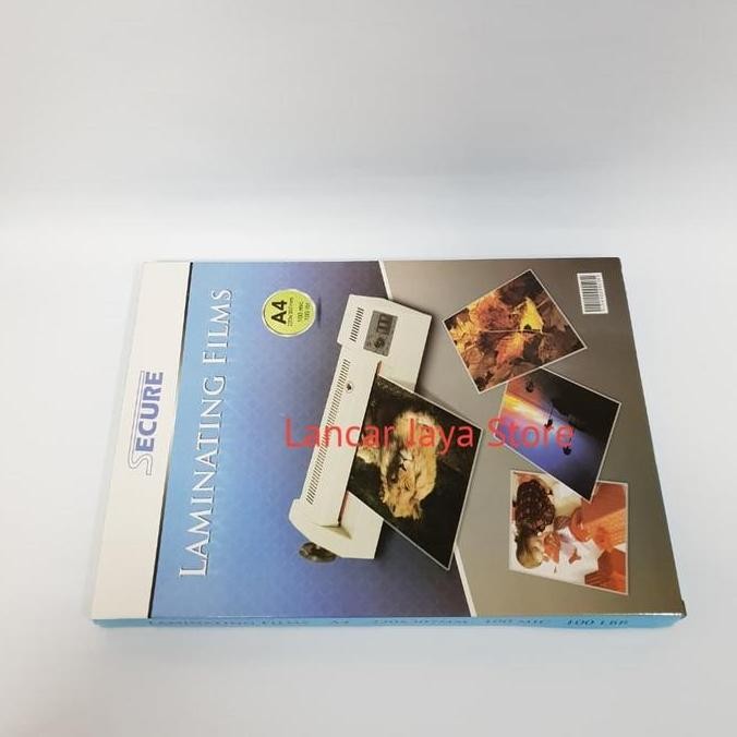 

NS Plastik Laminating Secure Ukuran A4 100 Micron Laminating Film A4