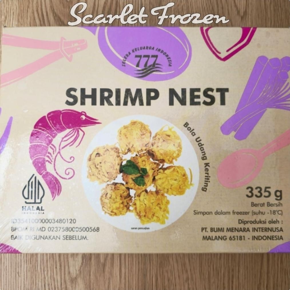 

Shrimp Nest Produk 777 Udang Rambutan Bakso Kumis Naga Isi 12 Terbaru