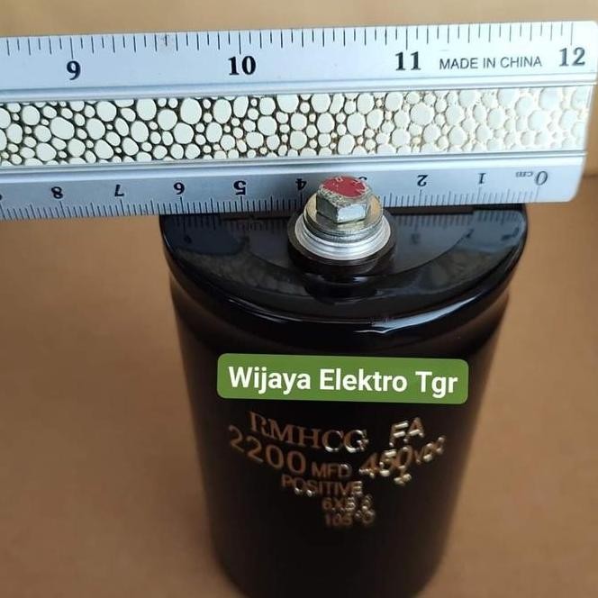 Kapasitor 2200Mfd 450Vdc Kapacitor 2200Uf 450Vdc