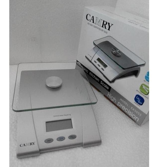 TIMBANGAN KUE DIGITAL CAMRY KITCHEN SCALE 5KG EK-5055 EK5055 KACA
