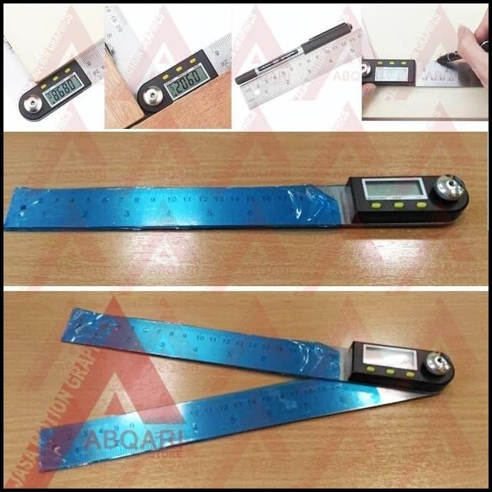 

penggaris busur derajat digital/ digital protactor / inclinometer