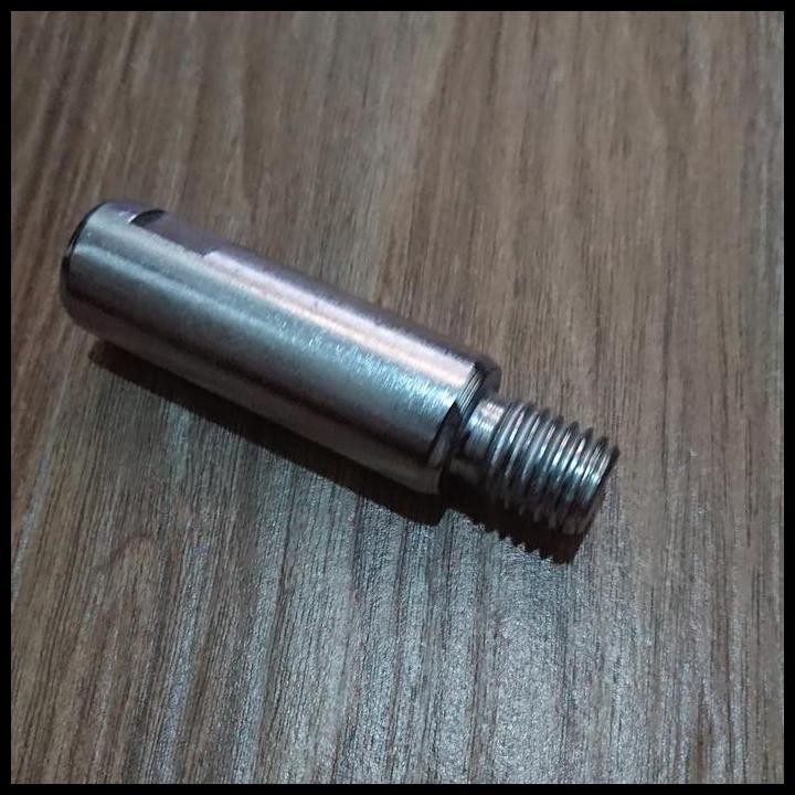 m14 extension shaft / m14 to m14 / baut Sambung Mesin Poles