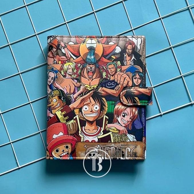 

Tersedia Binder Motif Anime One Piece Printing Kulit 20 Ring A5 & 26 Ring B5