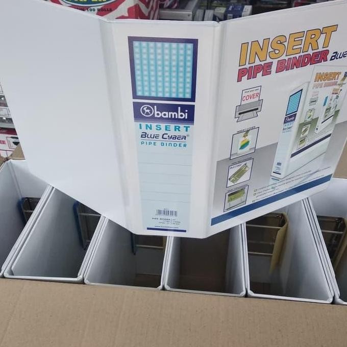 

Tersedia Ordner A4 Pipe Binder 50mm Bambi Murah
