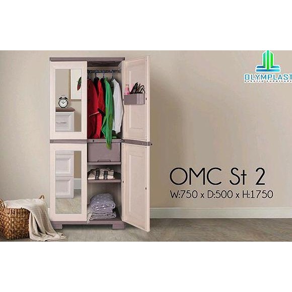 Lemari Olymplast Gantung Cermin