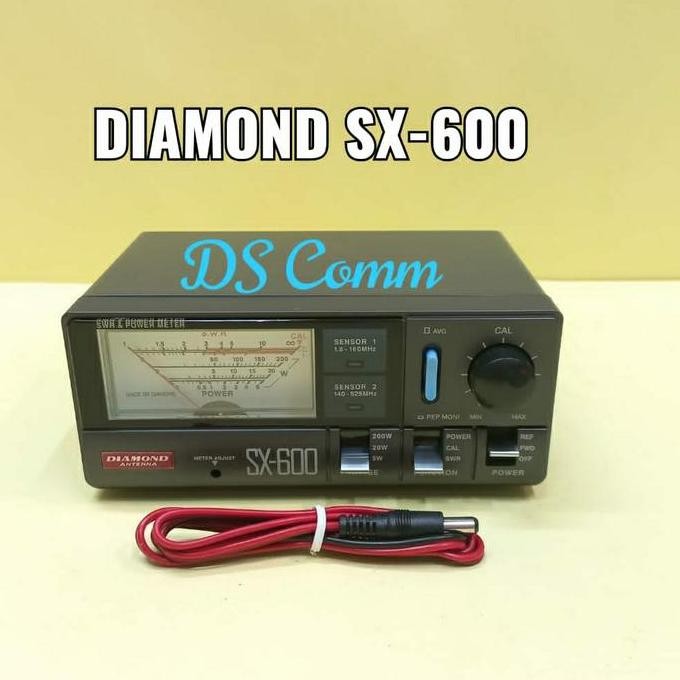 Promo DIAMOND Antenna SX-600 SWR POWER METER SX600 HT Kabel frekuensi Antena COD