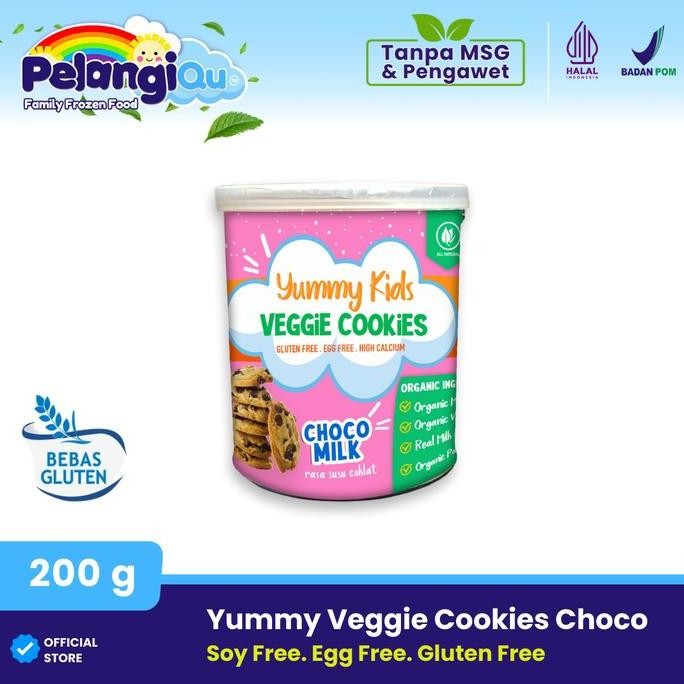 

Kukis Sayur Organik Cokelat Susu Gluten Free Eggless Tanpa Pengawet Stok Terbatas