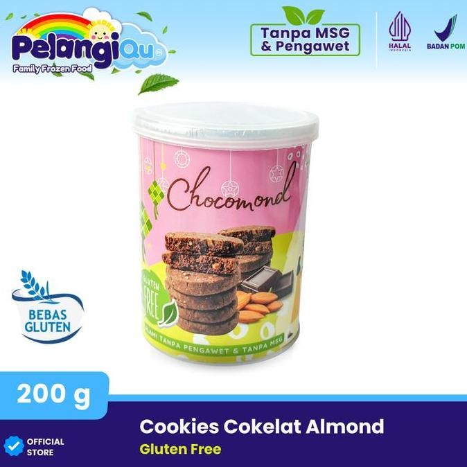 

Chocomond Cokelat Almond Cookies Gluten Free Halal Tanpa Pengawet Stok Terbatas