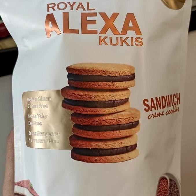 

Royal Alexa Kukis Gluten Free Almond Cookies Sandwich Lemon Stok Terbatas