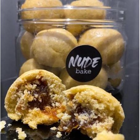 

Nastar NUDE Gluten Free Vegan - Kukis Diet Rendah Kalori 200gr Stok Terbatas