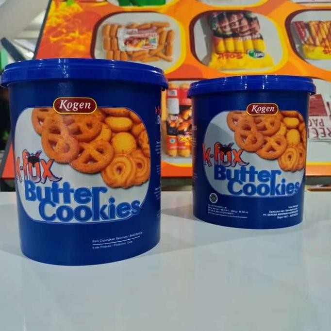 

Kfox Butter Cookies 300gr - Kukis Mentega Lezat Stok Terbatas