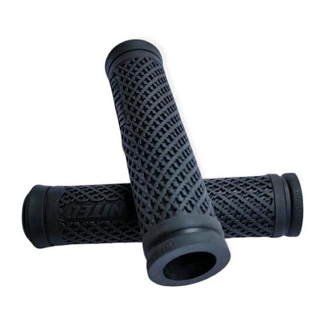 HANFAT UNITED HANDGRIP KARET STANG SEPEDA MTB LIPAT MINION ERGONOMIS MODEL GARIS