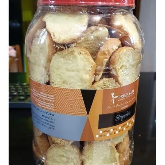

Bagelen Manis Toples Jumbo Prima Rasa | Roti Kering Original Lembut Stok Terbatas