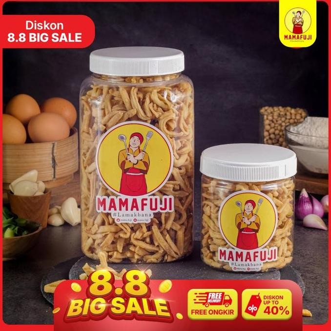 

Mama Fuji Kue Bawang Original 750gr - Camilan Gurih Rumahan Stok Terbatas