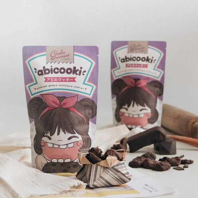 

Abicooki Double Choco Chip Cookies - Kukis Coklat Bulat Lembut Stok Terbatas