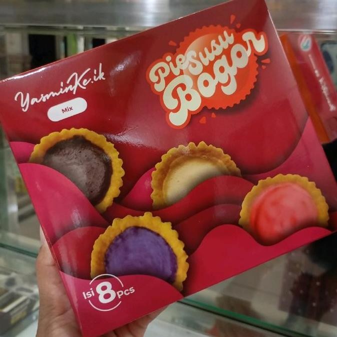 

Pie Rasa Mix Yasmin Ke.ik - Varian Coklat Susu Blueberry Strawberry Stok Terbatas
