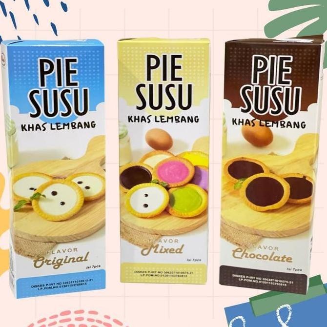 

Pie Susu Khas Lembang Rasa Original & Coklat - Kue Pie Susu Lezat Stok Terbatas