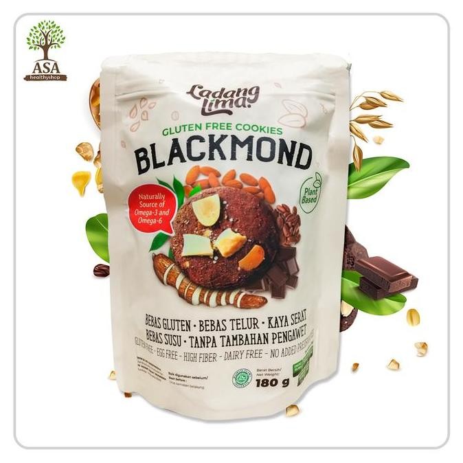 

Blackmond Cookies Ladang Lima - Kukis Gluten Free Cokelat Hitam Stok Terbatas