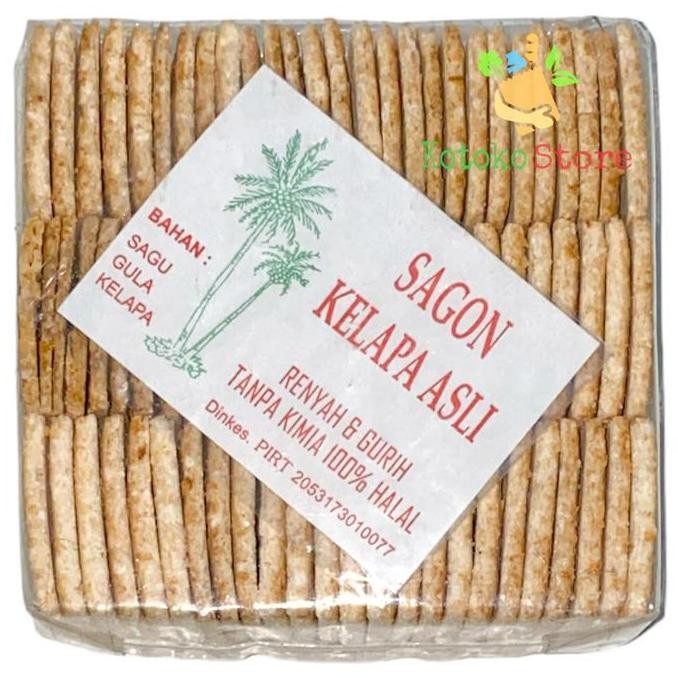 

Kue Sagon Kelapa Asli Kotak Besar Stok Terbatas