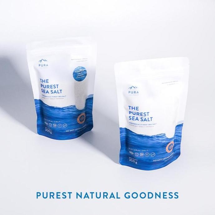 

Pura Sea Salt (300Gr) 3 Pcs - Garam Laut - Organik - Natural - Tanpa Rafinasi - Rendah Natrium - Pura Sea Salt Pasti Promo
