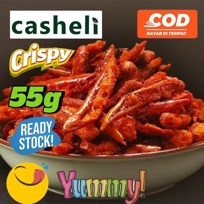 

CCF casheli Crispy Chili Fried Chili Pedas Meletup Snack Keripik Cemilan Food Goreng Spicy Camilan Makanan snacks Chilli jajan viral Bbq
