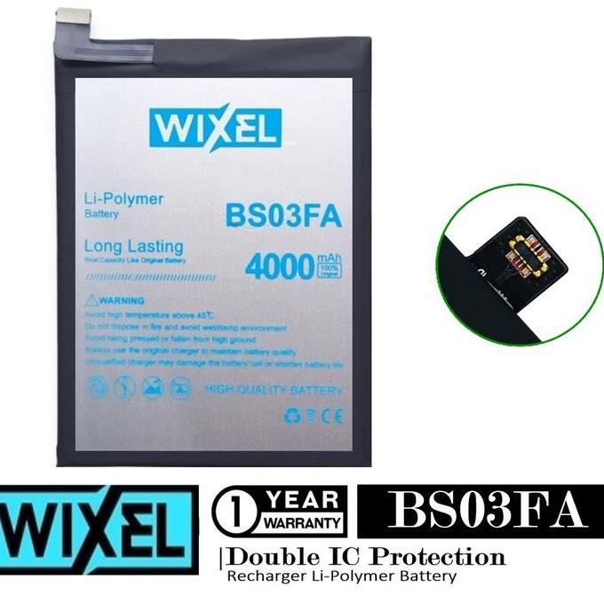 Baterai Wixel Black Shark 2 BlackShark 2 Pro BS03FA Double IC Protect MURAH