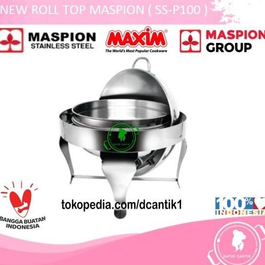 Roll Top Maspion - Prasmanan Bulat - Stainless Steel Ss-P100