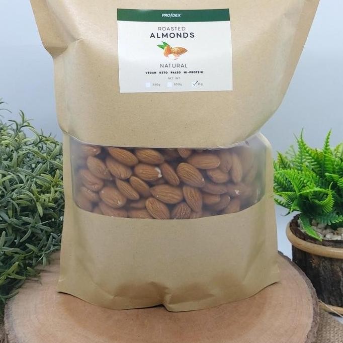 

Roasted Almonds / Kacang Almond Panggang 1Kg - Diet, Snack, Sehat, Pasti Promo