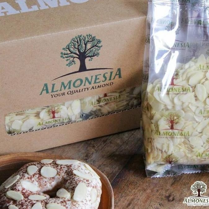 

Slice Raw Almond / Almond Slice 1 Kg Terlaris