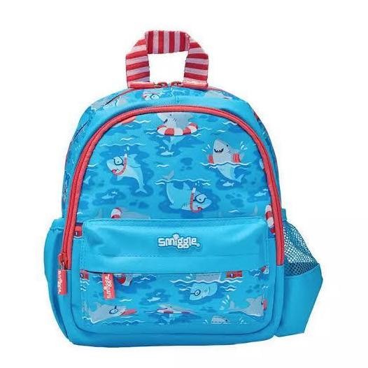 Tas Smiggle Over Under Shark Backpack/Smiggle Teeny Backpack Tk Paud