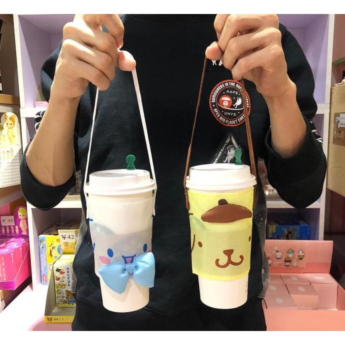 Coffee Cup Sleeve / Boba Milk Tea Sleeve / Cup Holder 01