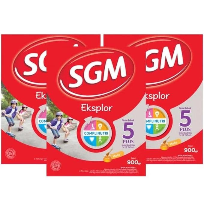 

SGM EKSPLORE 5+ MADU 900GR vs