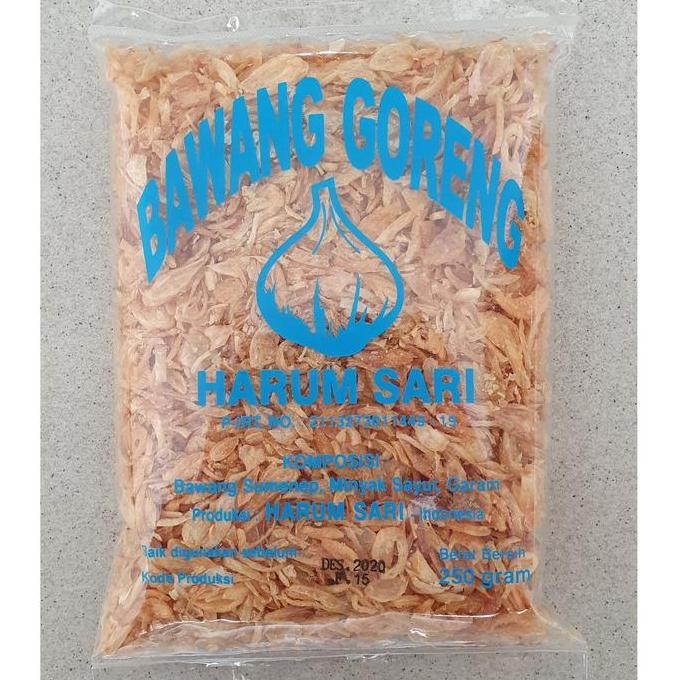 

Bawang Goreng Sumenep "Harum Sari" - Harum, Renyah, Gurih - 250 gram ms