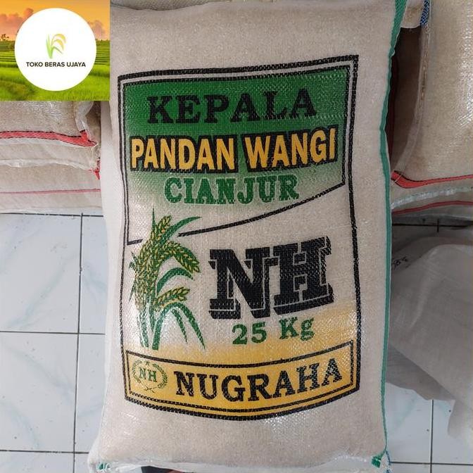 

NH Pandan Wangi Beras Cianjur 25kg - Nasi Mekar Pulen Wangi Tanpa Pemutih dan Pewangi Buatan - Beras / Nasi / Food ds