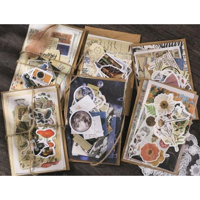 

Vintage Journal Kit - Antique Deco Series (34Pcs)