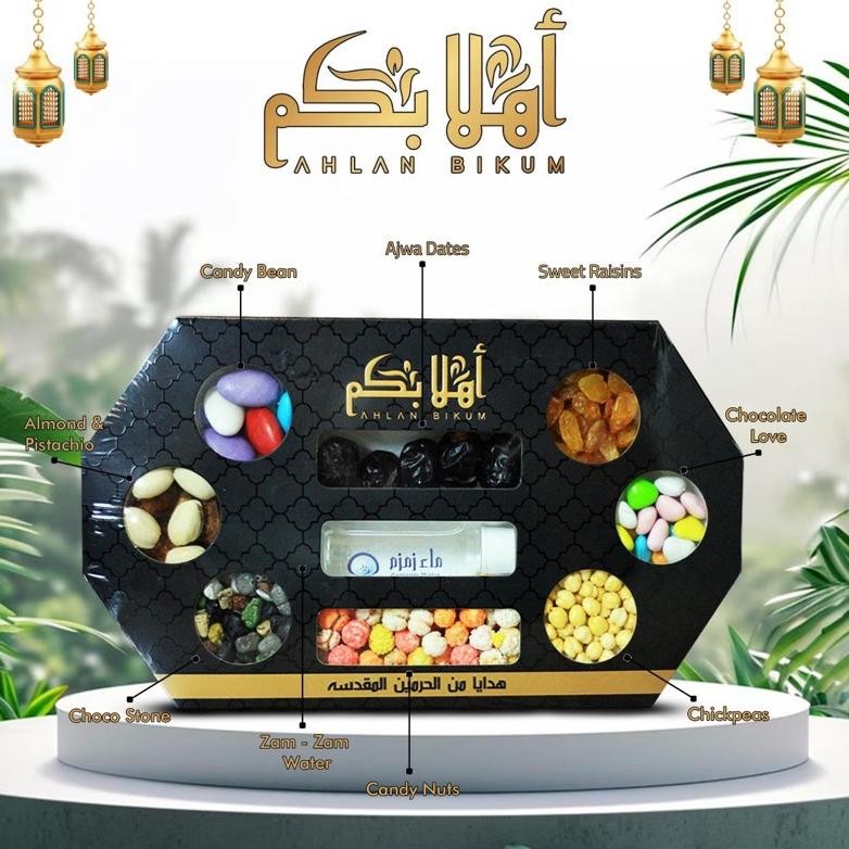 

Promo!! Paket Mewah Umroh Oleh Oleh Haji Ahlan Bikum / Paket Ramadhan Lebaran / Premium Gift