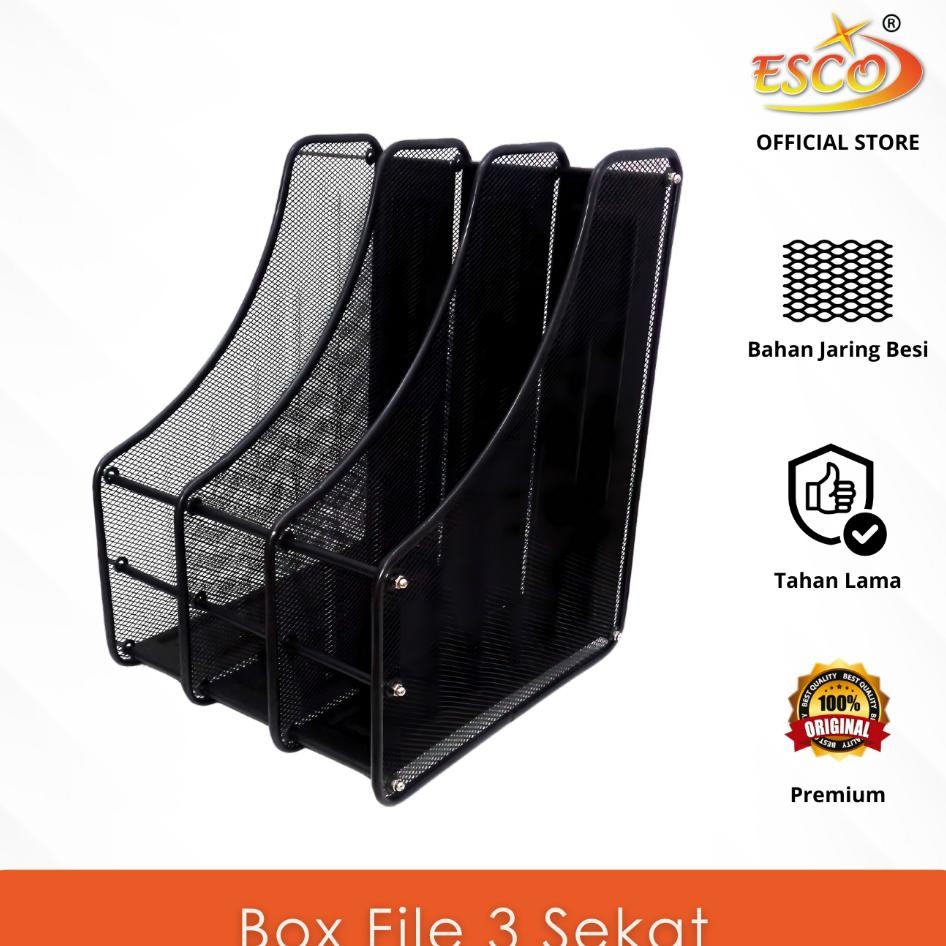 

Esco Box File Tempat Dokumen 3 Sekat 843Bf