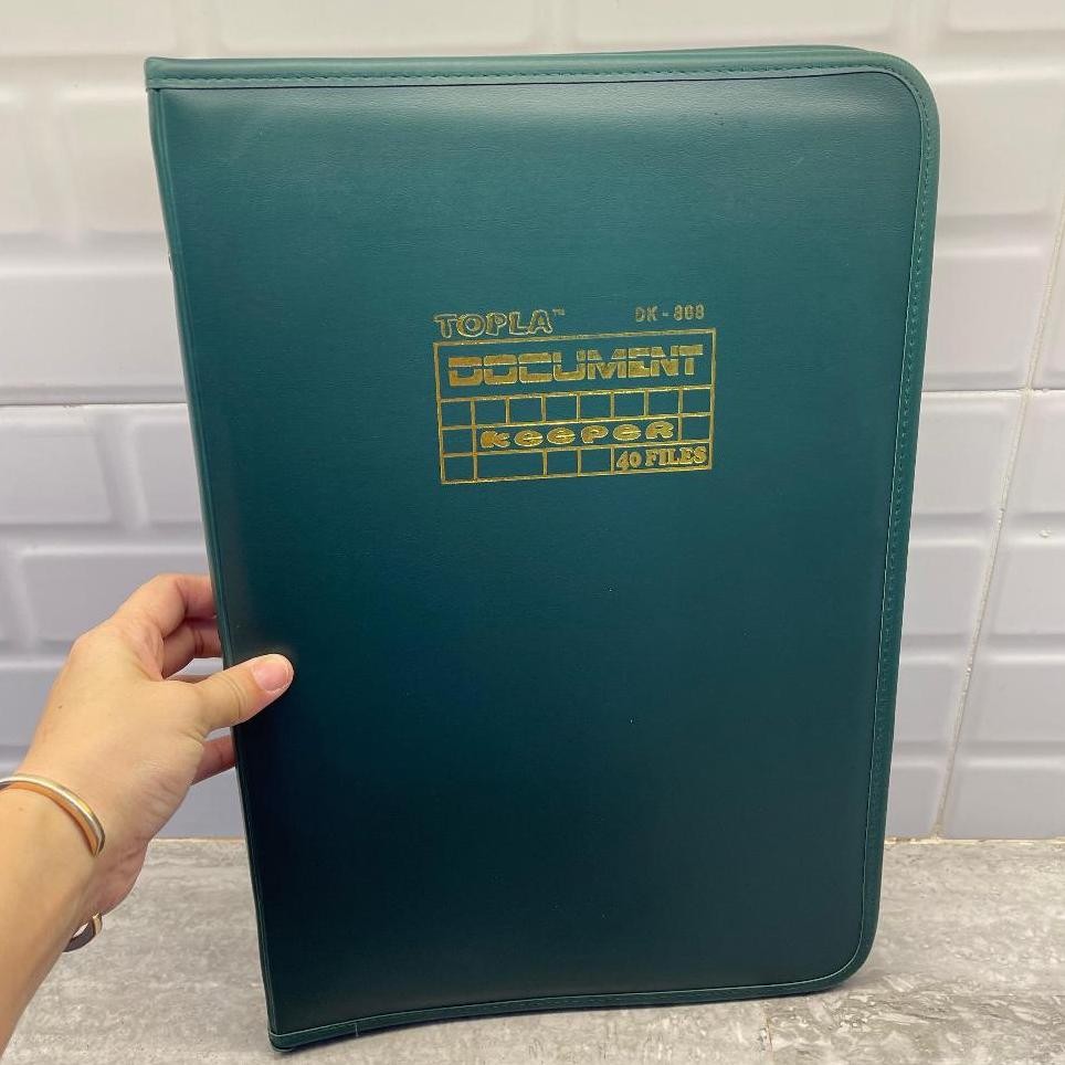 

Top888 Documen Keeper 20F 40F 60F Map Dokumen Kulit Map Resleting Map Folio Bahan Kulit Tempat Kertas Folio Kulit Tempat Kertas Documen Map