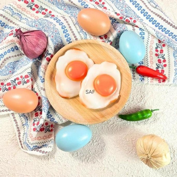 

Artificial Eggs / Telur Ayam Palsu/ Props Foto Properti