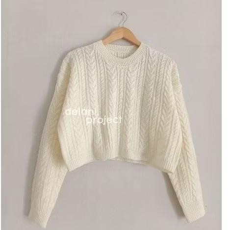 Ryujin Crop Sweater Delani.project