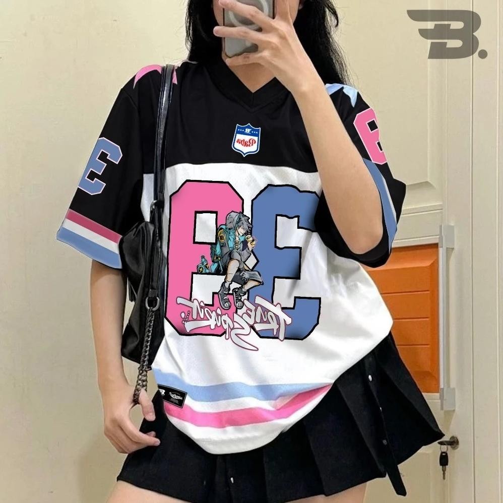 (Bisa COD) Baju NFL Nomor 39 Jersey Streetwear Oversize Retro Unisex Vintage | Football | Futsal | T