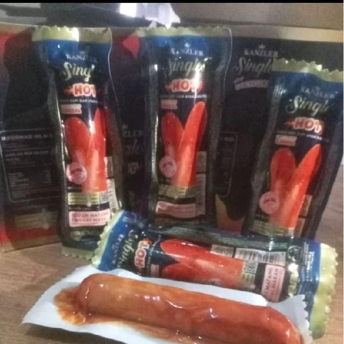 

Rps Singles Kanzler Sosis Hot 1 Pack Isi 12Pcs Frozen