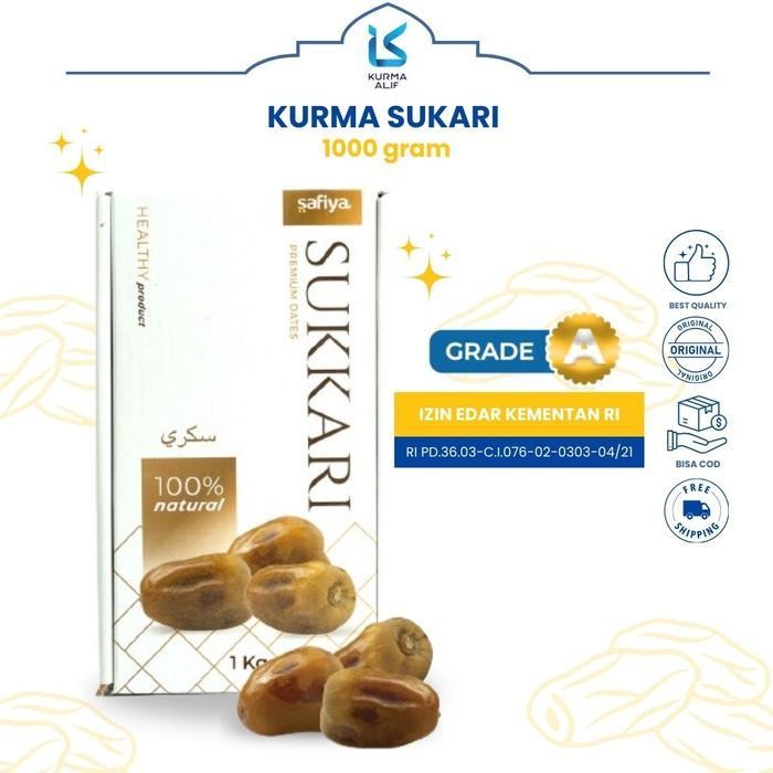 

Rps Kurma Sukari Safiya 1 Kg Original