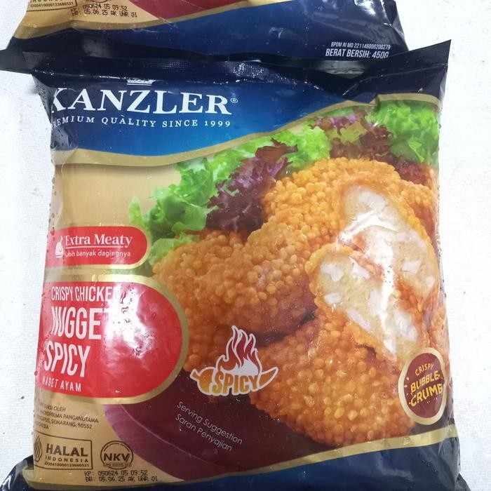 

Rps Crispy Chicken Nugget Spicy Kanzler Crispy Nugget Spicy 450G